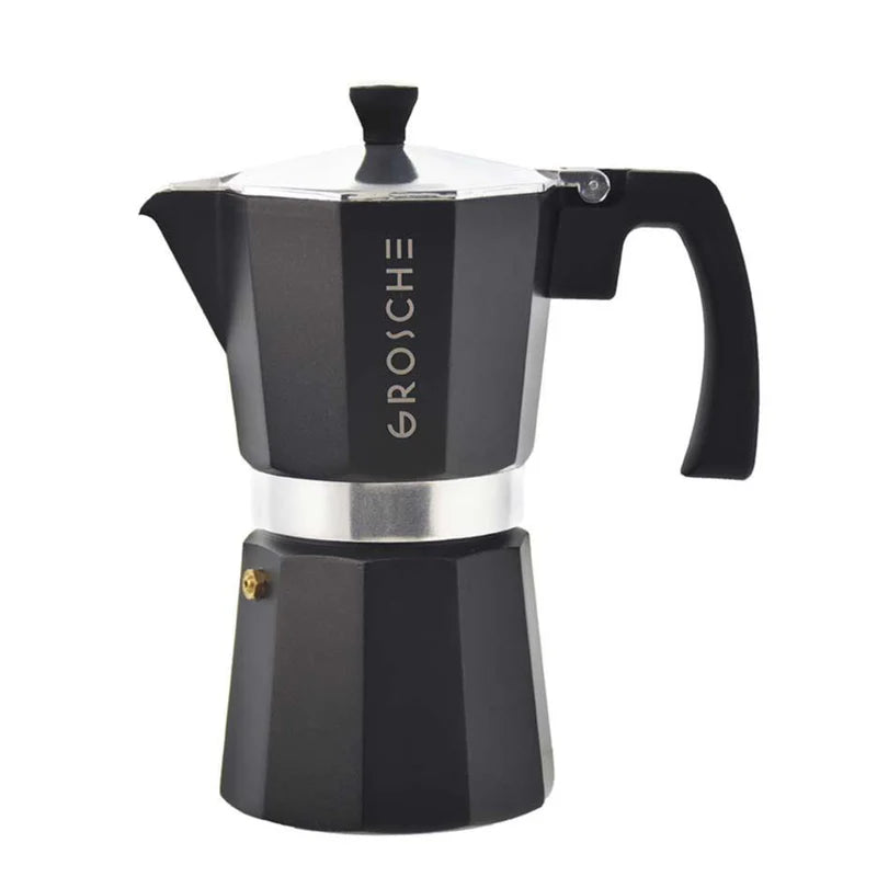 Milano 6 Cup Espresso Maker - Charcoal