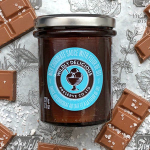 Milk Chocolate Sauce with Fleur De Sel