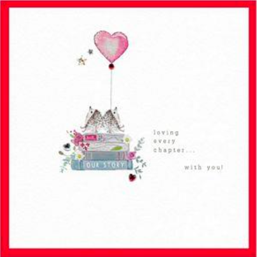 Loving Every Chapter Greeting Card