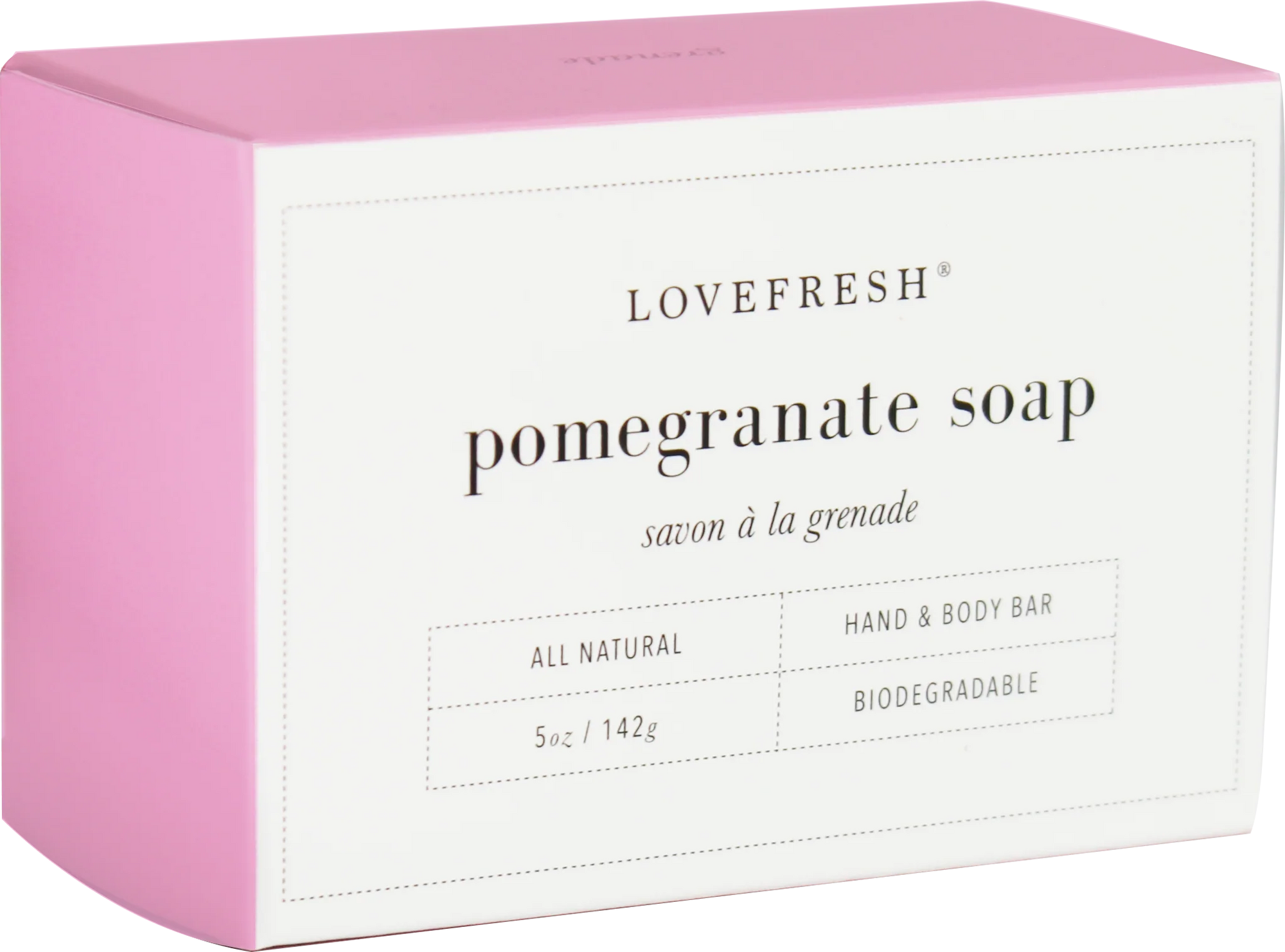 Lovefresh - Pomegranate Hand and Body Bar