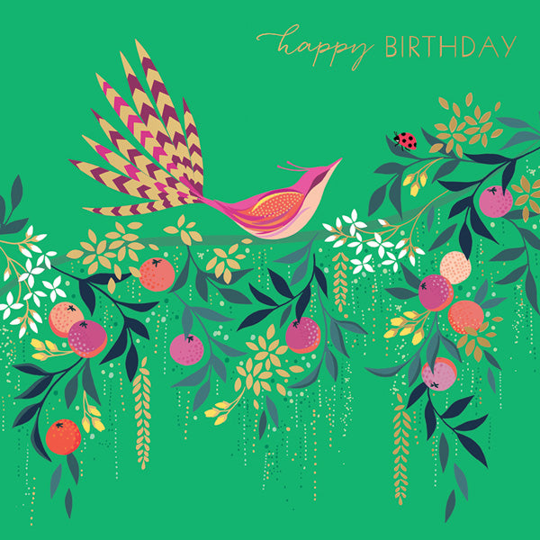 Happy birthday - Bird