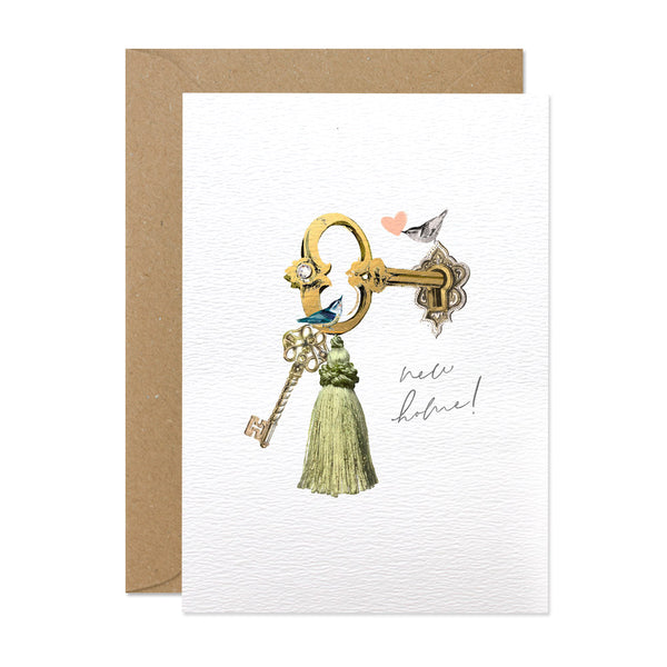 New Home Key Card - Pulp & Paperie