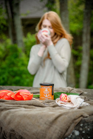 Peach Lavender Spread