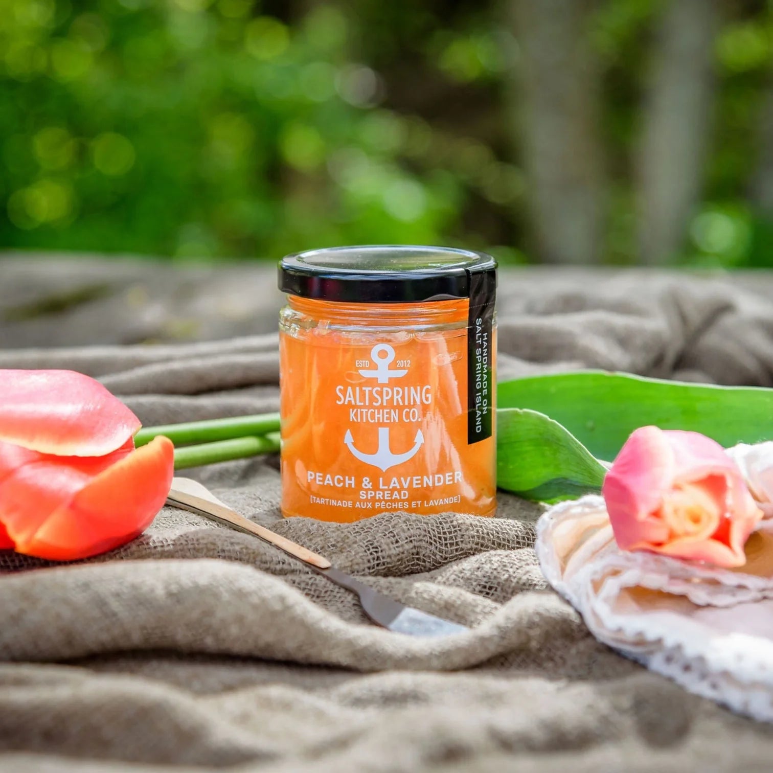 Peach Lavender Spread
