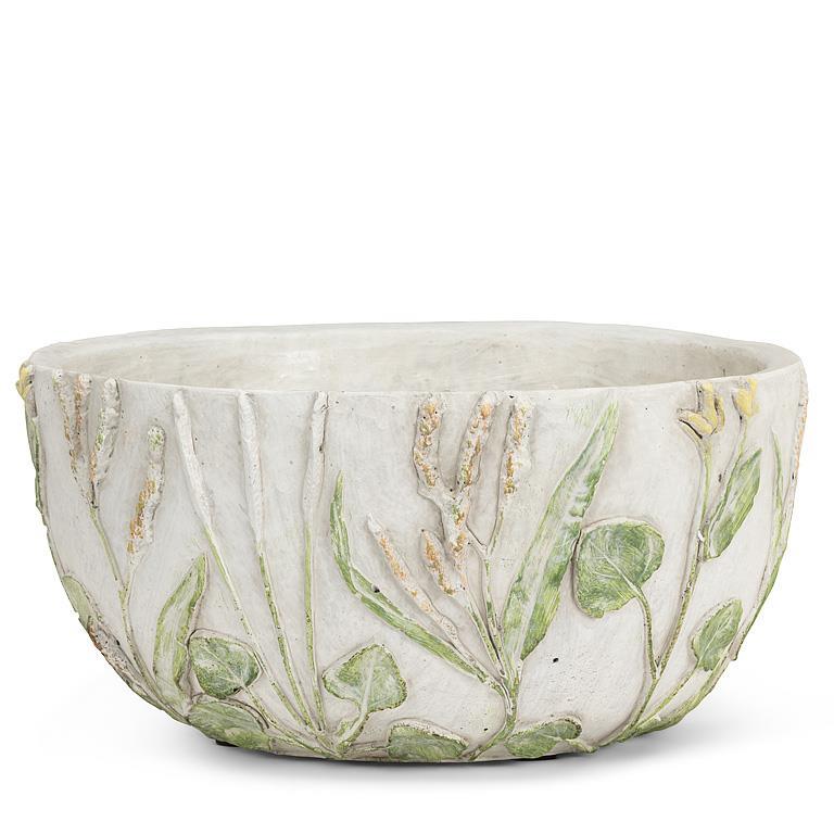 Shallow Lavender and Greenery Planter