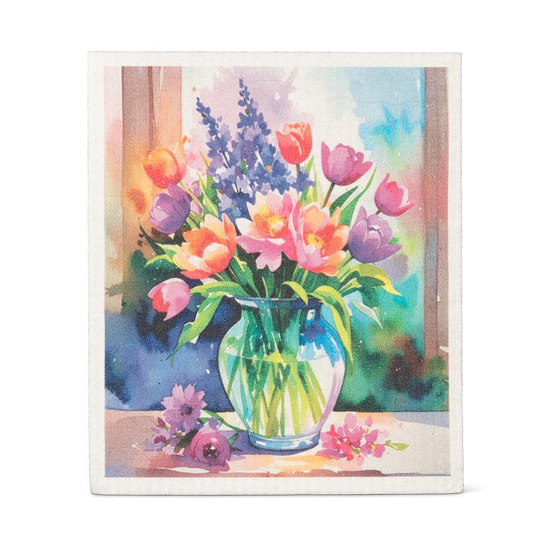 Still Life Vase Dishcloth