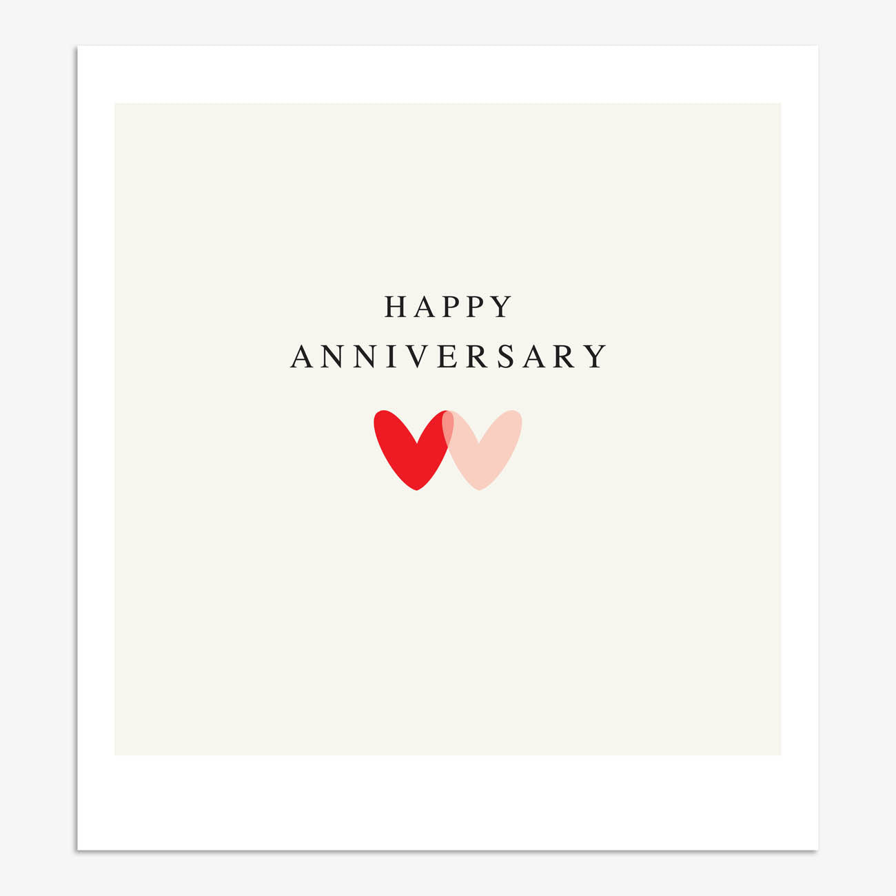 Happy Anniversary Two Hearts