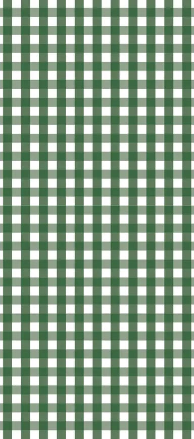Green Checked Pattern TIssue
