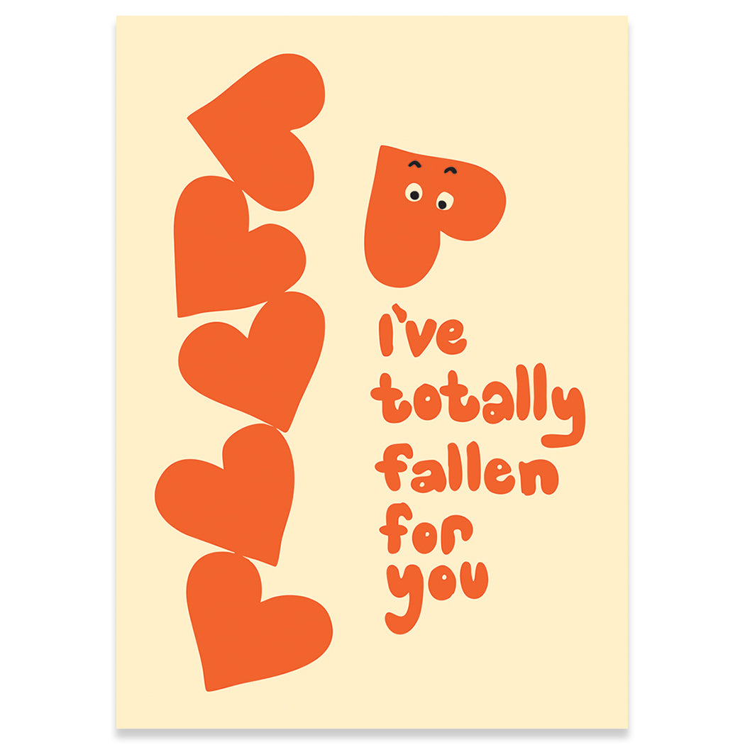 Fallen For You Greeting Card