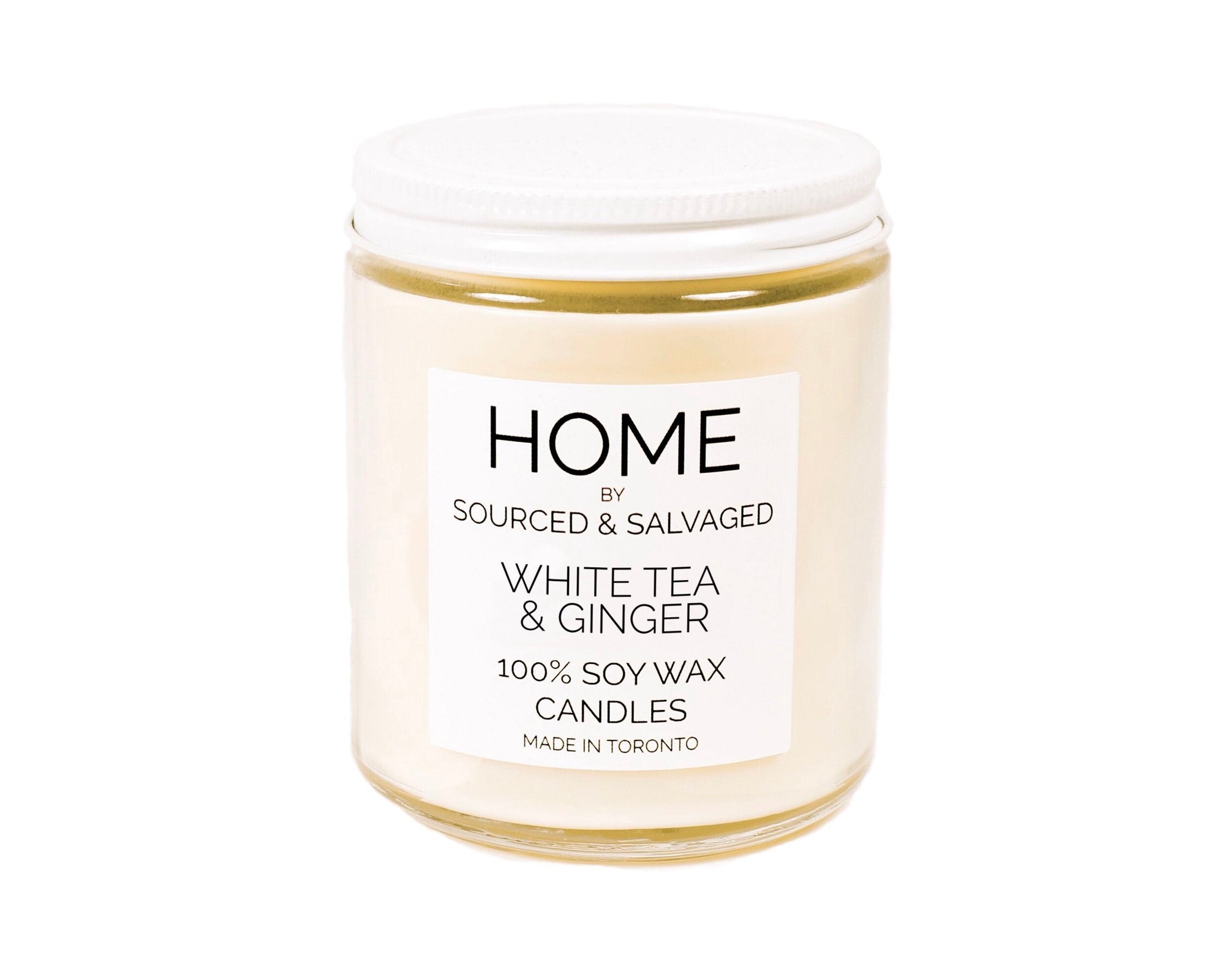 White Tea and Ginger Candle (16 oz)