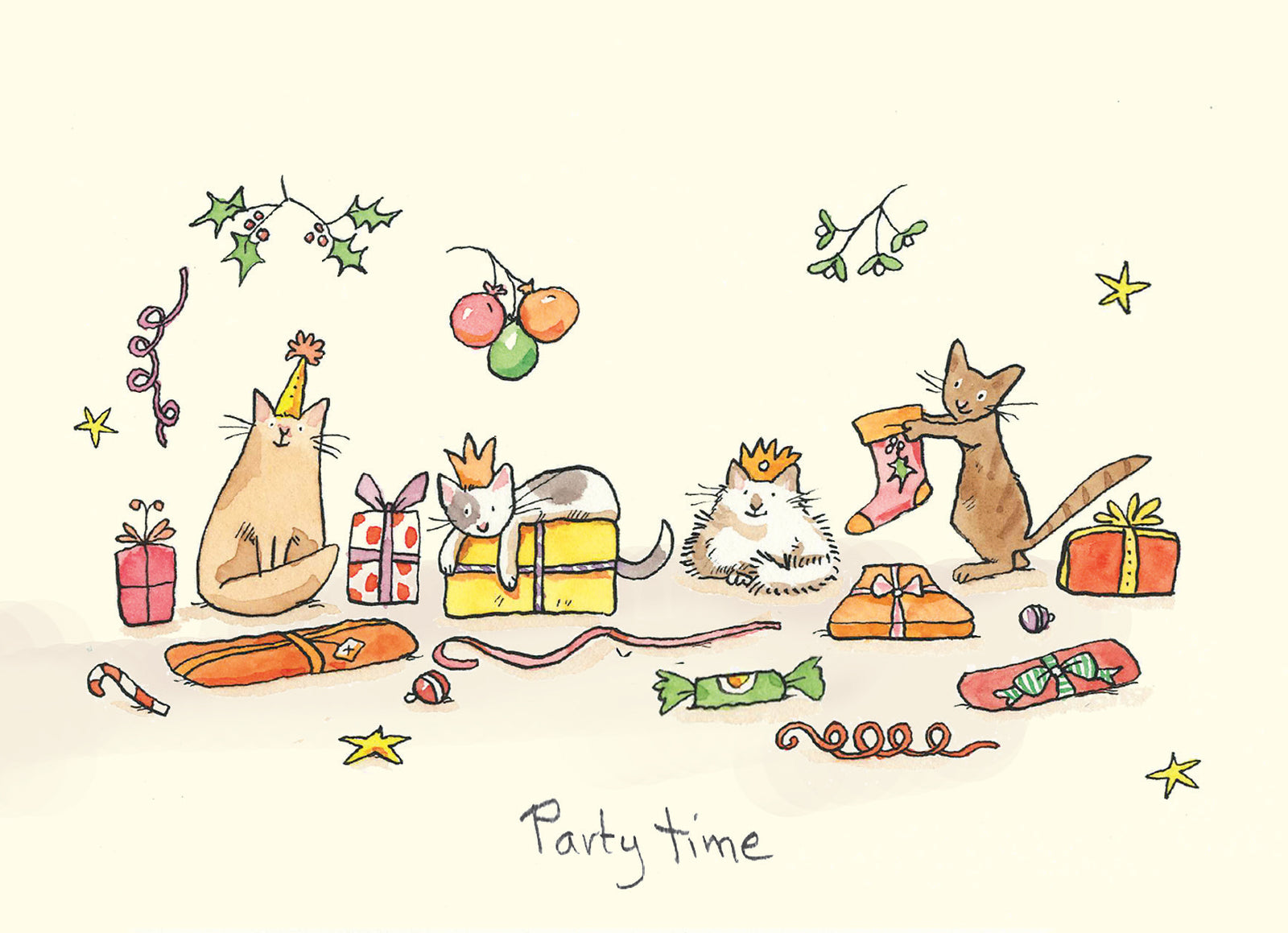 Party Time Greeting Card