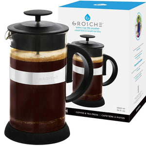 Zurich 1000ml French Press - Black