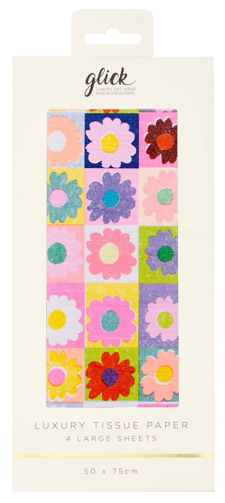 Tissue Patterned Petal Pop