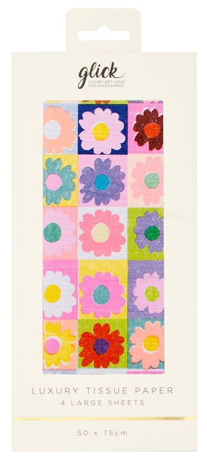 Tissue Patterned Petal Pop