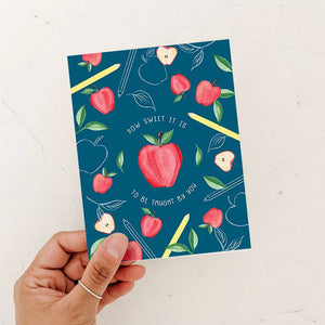 Teacher Appreciation Card: Kraft