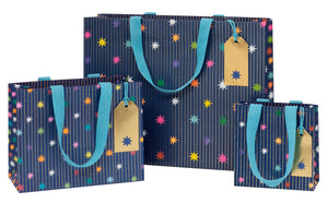 Bag Medium Landscape Star Garland Navy