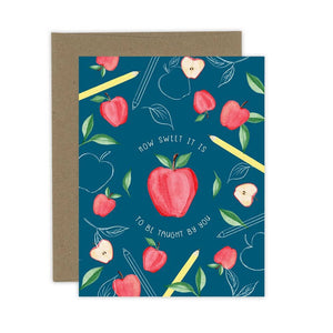 Teacher Appreciation Card: Kraft