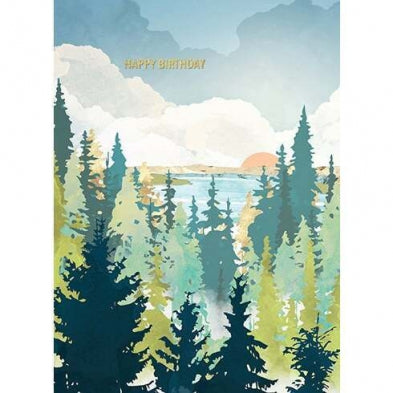 Summer View Greeting Card
