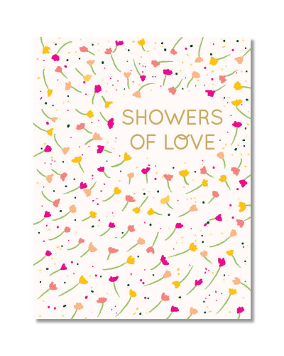 Showers of Love Greeting Card