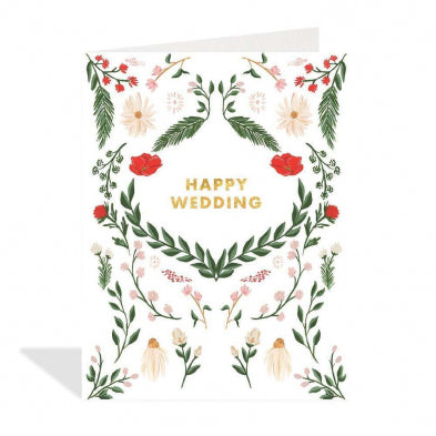 Happy Wedding Greeting Card