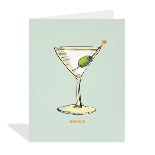 Dry Martini Greeting Card