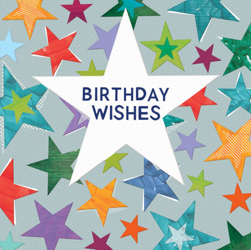 Birthday Star Greeting Card