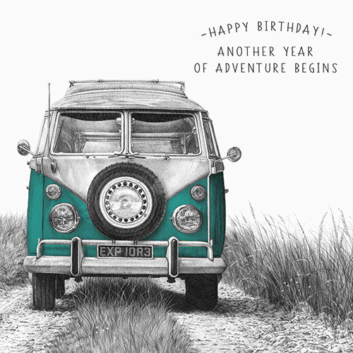 Camper Van Greeting Card