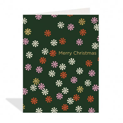 Merry Christmas Confetti Cello Holiday Cards