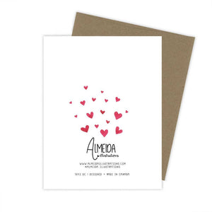 You're My Favorite Love Story -Anniversary Love card: Kraft