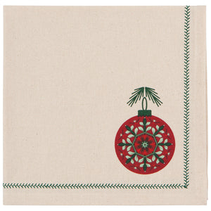 Good Tidings Printed Napkins (Set of 4)