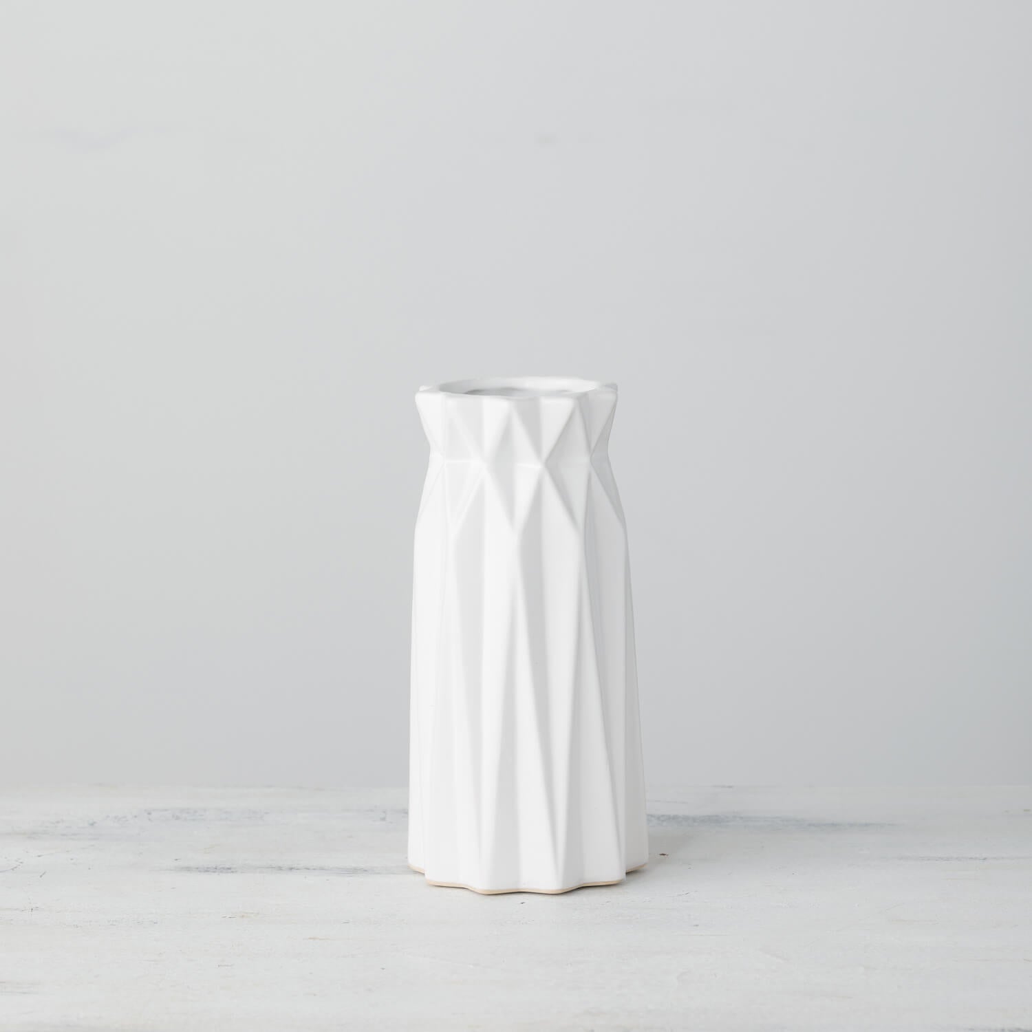 Origami Geometric Vase