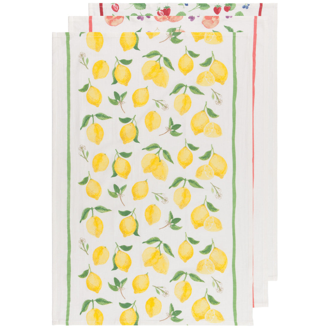 Fruit Salad Baker's Floursack Dishtowels (Set of 3)