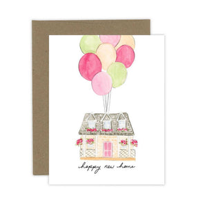 Happy New Home Card: White