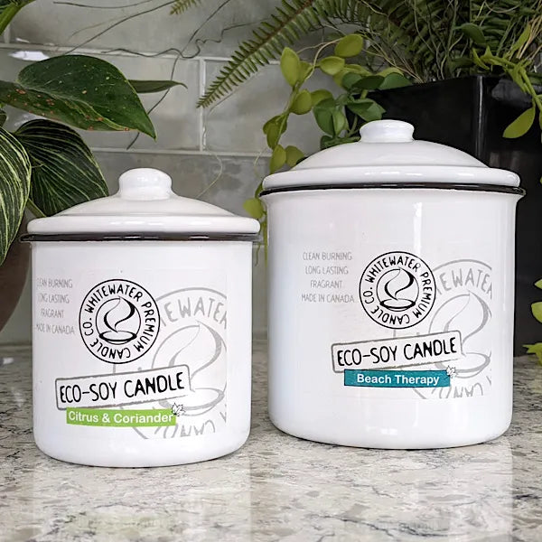 Beach Therapy 9oz Enamelware Candle