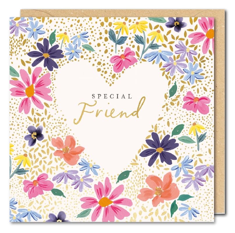 Happy Birthday Special Friend Greeting Card