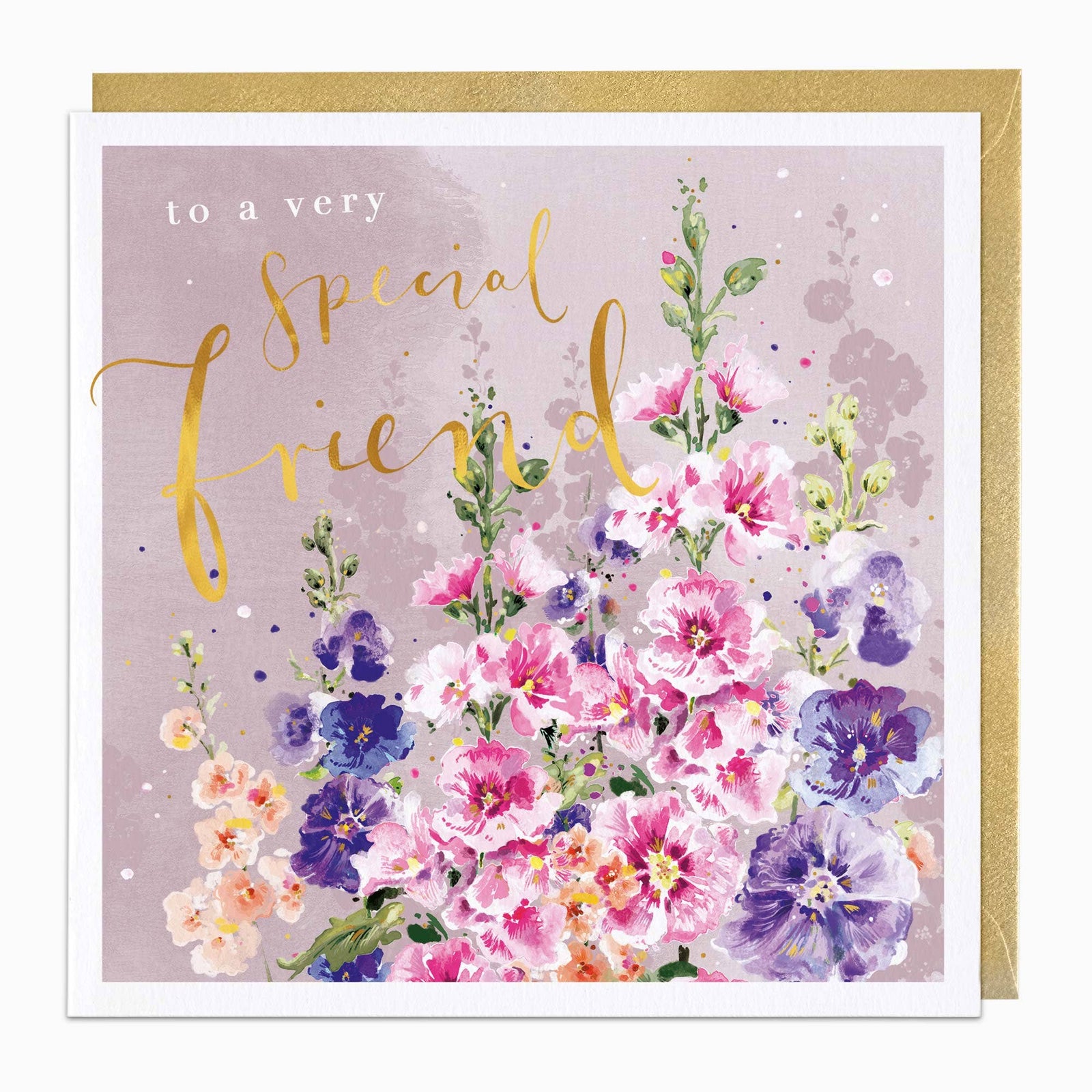 Foxgloves Special Friend Card