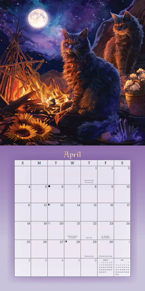 Llewellyn’s 2027 Magical Mystical Cats Calendar