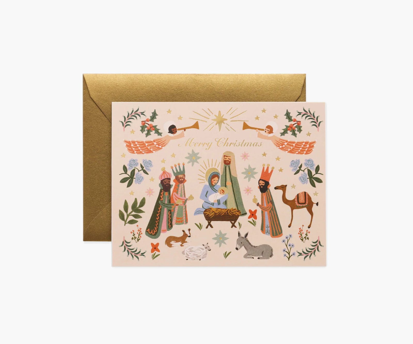 Nativity Scene Greeting Card