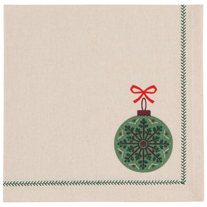 Good Tidings Printed Napkins (Set of 4)