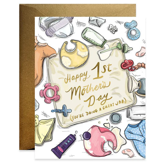 First Mother's Day Greeting Card