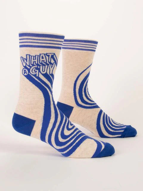 Blue Q Men’s Socks What A Guy