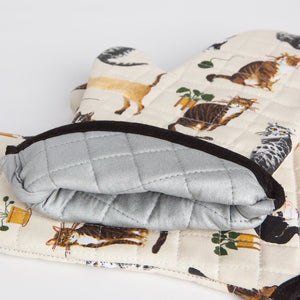 Cat Collective Oven Mitts