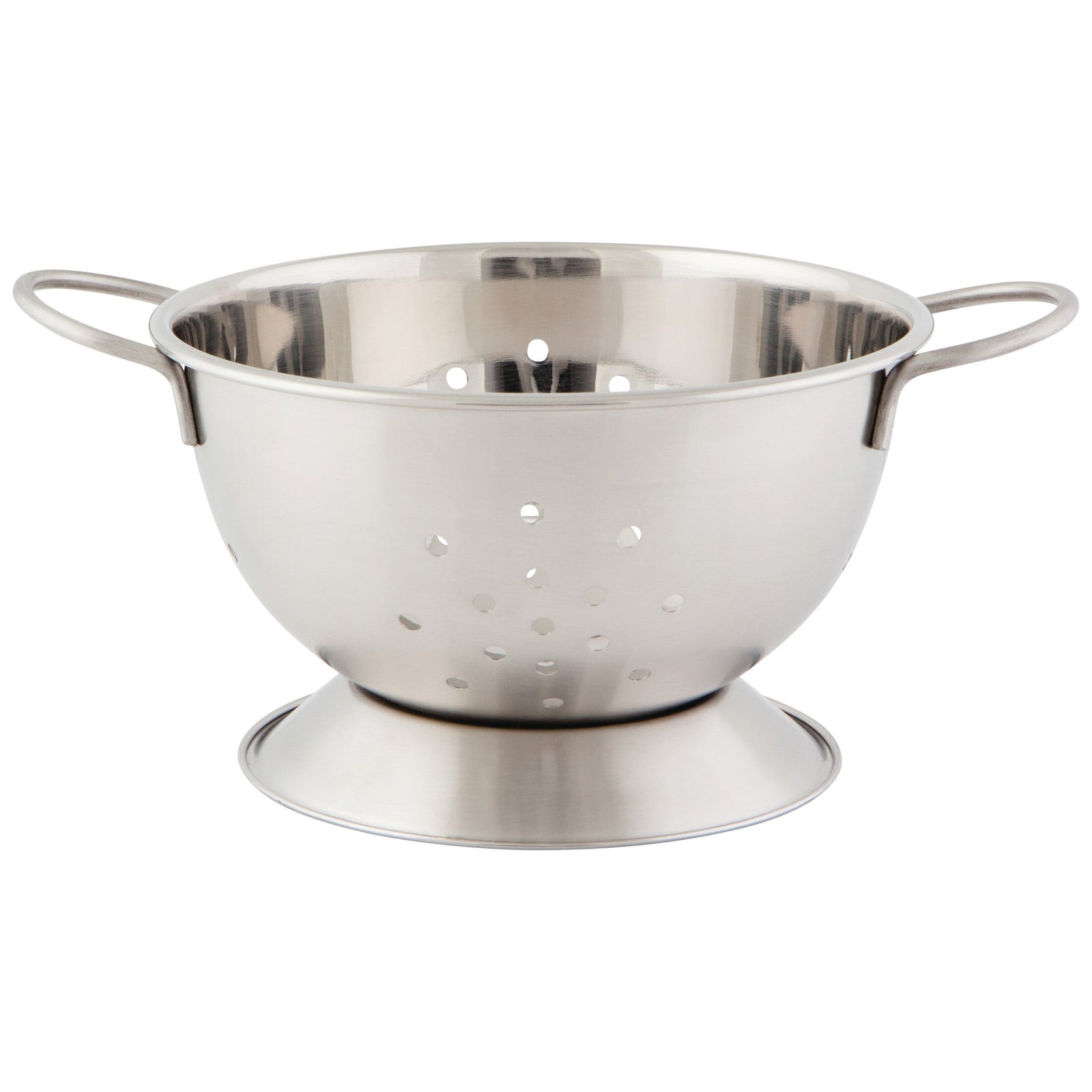 Matte Silver Colander - Small