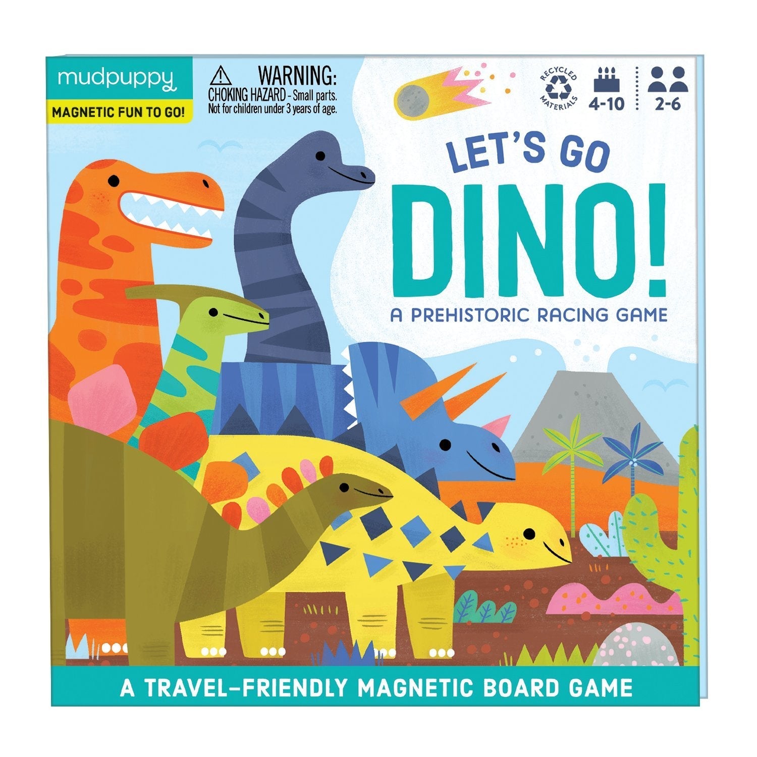 Let's Go Dino! A Prehistoric Racing Game