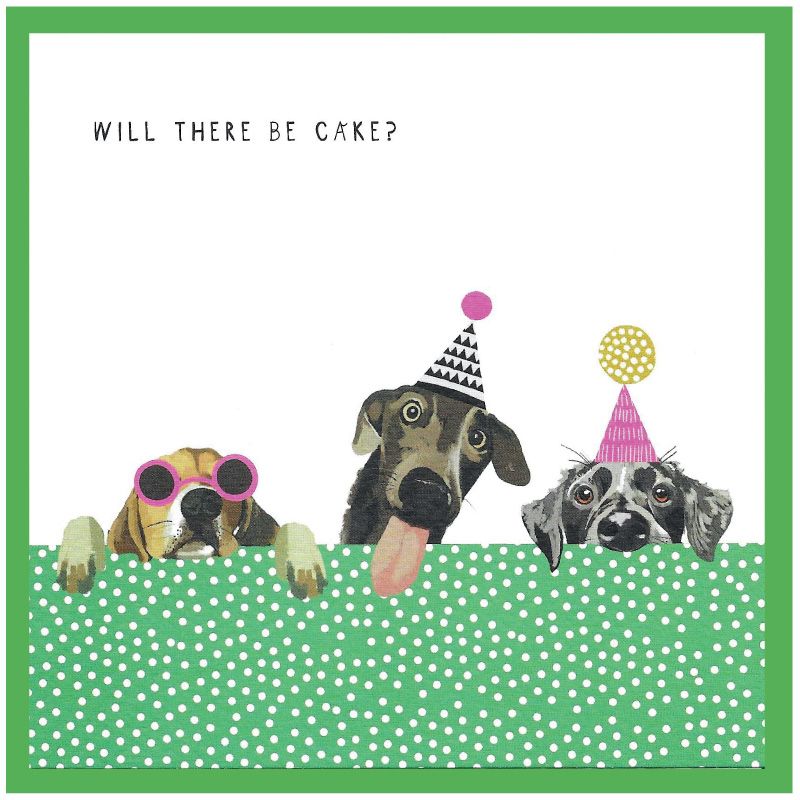 Birthday, Will There Be Cake Greeting Card