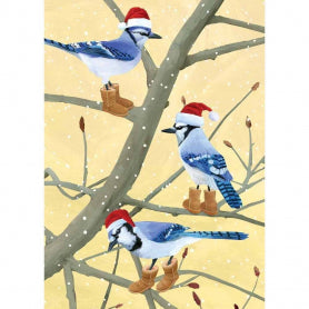 Blue Jays in Boots Card