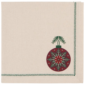 Good Tidings Printed Napkins (Set of 4)