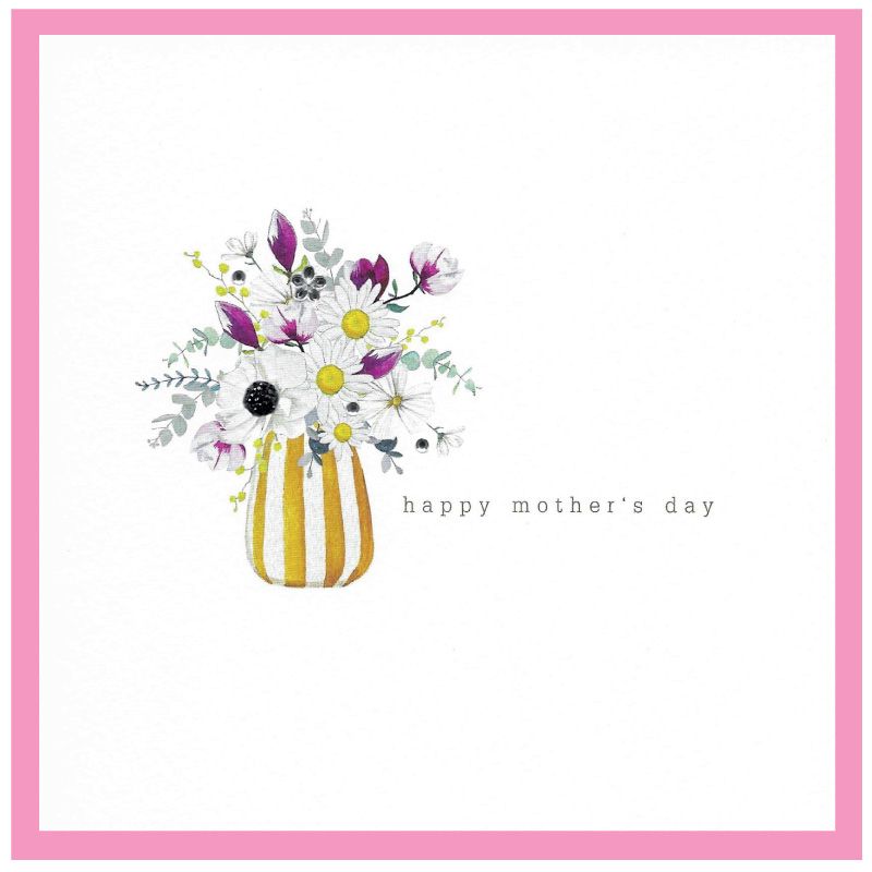 Mothers Day Vase Greeting Card