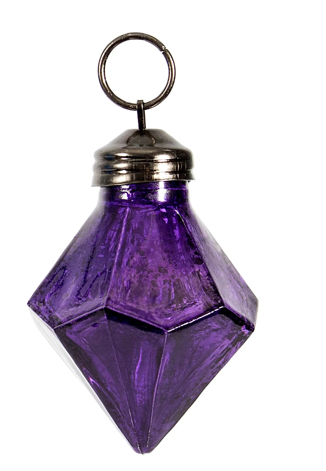 Purple Glass Ornament