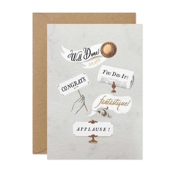Congratulations Well Done Greeting Card